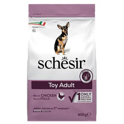 Schesir Dog Toy Adult ШЕЗІР ДОРОСЛИЙ ТОЙ КУРКА сухий монопротеїновий корм для собак міні порід