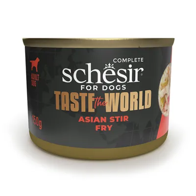 Консервы для собак Шезир курица по-азиатски в бульоне Schesir Taste the World Asian Stir Fry 150г