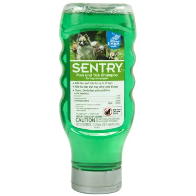 Sentry Sunwashed Linen Shampoo СЕНТРІ СОНЯЧНИЙ ЛЬОН шампунь від бліх і кліщів для собак
