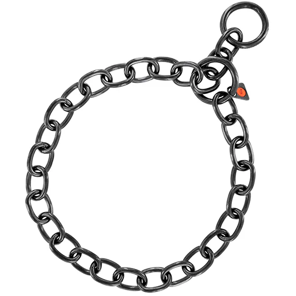 Sprenger Extra Strong Collar Medium Link СПРЕНГЕР НАШИЙНИК для собак, середня ланка 4мм, воронована нержавіюча сталь — фото 1