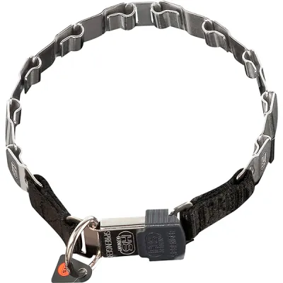 Sprenger NeckTech Fun пластинчатый ошейник, замок ClicLock, нержавеющая сталь