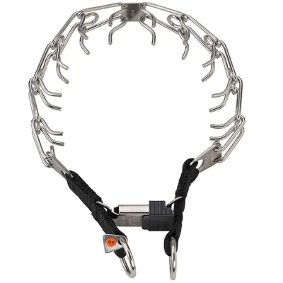 Sprenger Ultra-Plus Training Collar СПРЕНГЕР УЛЬТРА-ПЛЮС ПАРФОРС строгий нашийник для собак, 2 кільця і замок ClicLock, неіржавна сталь