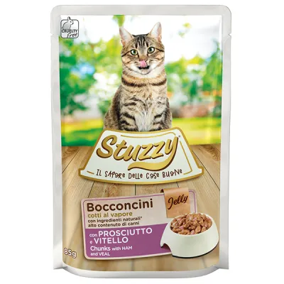 Влажный корм для кошек Stuzzy Cat Ham and Veal 85 г