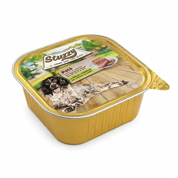 Вологий корм для собак з куркою та кроликом Stuzzy Dog Chicken Rabbit 300г — фото 1