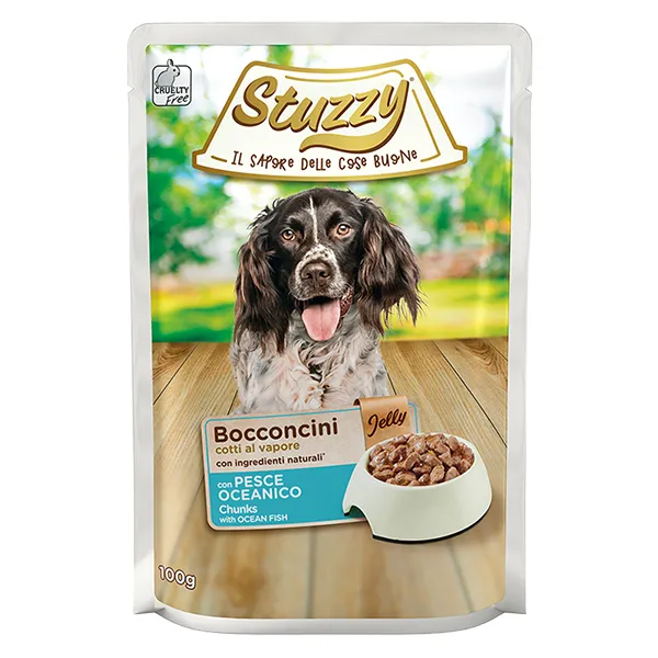 Вологий корм для собак у желе океанічна риба Stuzzy Dog Ocean Fish — фото 1
