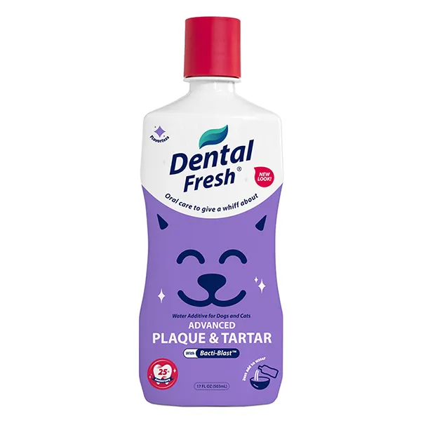Добавка в воду для собак и кошек SynergyLabs Dental Fresh Advanced Plaque & Tartar — фото 1