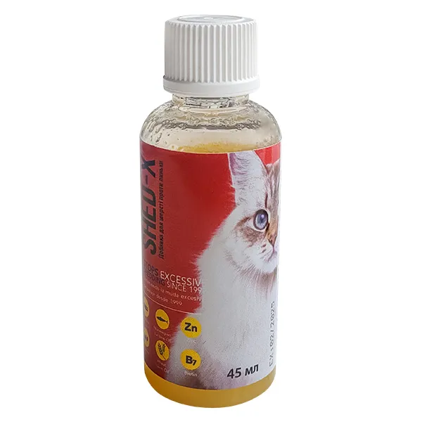 Добавка для шерсти против линьки для кошек SynergyLabs Shed-X Cat — фото 1