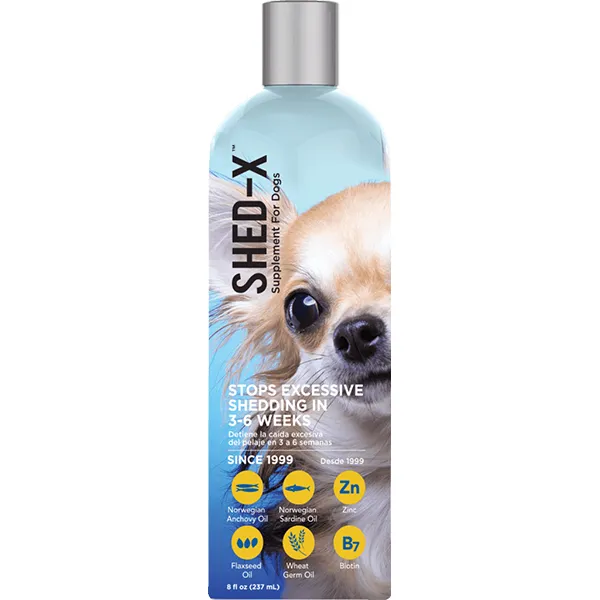 SynergyLabs Shed-X Dog СИНЕРДЖІ ЛАБС ШЕД-ІКС ДОГ добавка для шерсті собак проти линьки — фото 1