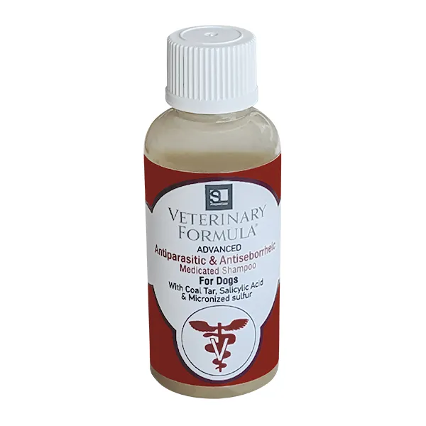 Шампунь для собак антипаразитарный и антисеборейный Veterinary Formula CC Antiparasitic & Antiseborrheic Shampoo — фото 1