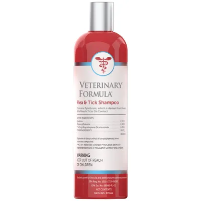 Veterinary Formula CC Flea&Tick Shampoo ВЕТЕРИНАРНА ФОРМУЛА ШАМПУНЬ ВІД БЛІХ І КЛІЩІВ для собак і котів