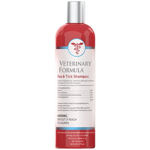 Veterinary Formula CC Flea&Tick Shampoo ВЕТЕРИНАРНА ФОРМУЛА ШАМПУНЬ ВІД БЛІХ І КЛІЩІВ для собак і котів — фото 1