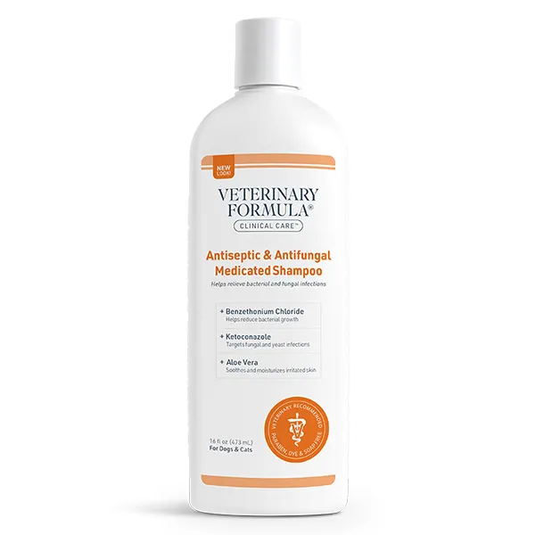 Антисептический и противогрибковый шампунь Veterinary Formula Clinical Care — фото 1