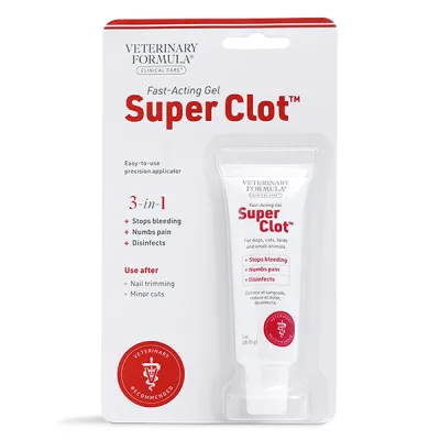 Veterinary Formula Clinical Care Super Clot ВЕТЕРИНАРНА ФОРМУЛА СУПЕР КЛОТ кровоспинний, знеболювальний, дезінфекційний гель