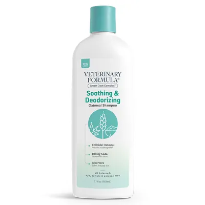 Veterinary Formula SCC Soothing & Deodorizing Oatmeal Shampoo ВЕТЕРИНАРНА ФОРМУЛА ЗАСПОКІЙЛИВИЙ І ДЕЗОДОРУВАЛЬНИЙ шампунь для собак і котів