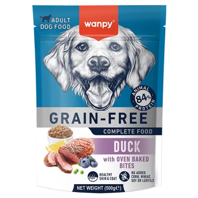 Сухий беззерновий корм для собак Wanpy Grain Free Duck ВАНПІ