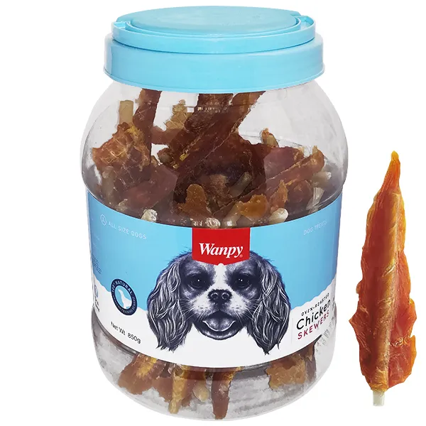 Лакомство для собак Wanpy Chicken Insert Rawhide ВАНПИ — фото 1