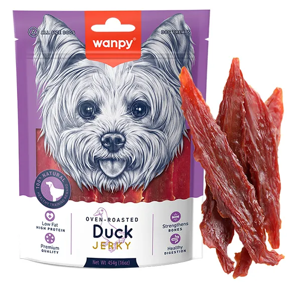 Лакомства для собак Wanpy Duck Jerky — фото 1