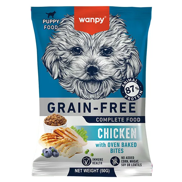 Сухий корм для цуценят, беззерновий, Wanpy Puppy Grain Free Chicken — фото 1