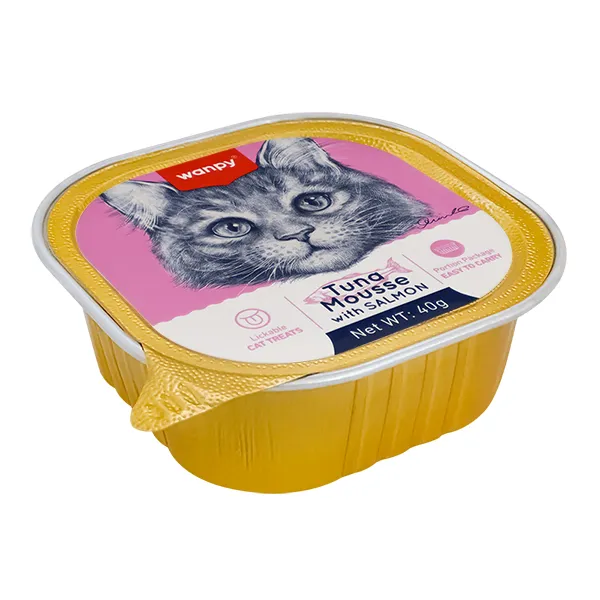 Консервы для кошек Wanpy Tuna&Salmon, мусс — фото 1