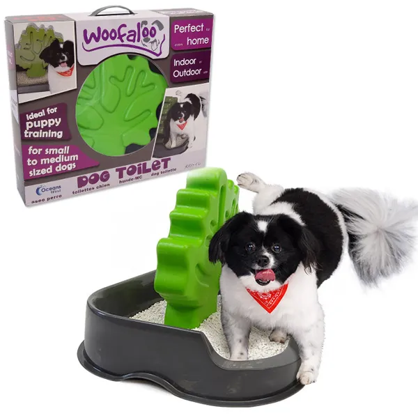Туалет для кобелей собак Woofaloo Dog Toilet с деревом-столбиком — фото 1