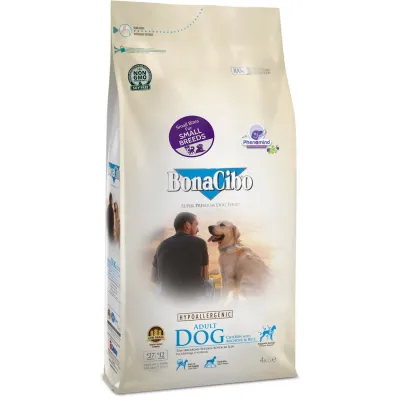 Сухий корм для собак BonaCibo Adult Dog Small Breed Chicken & Rice with Anchovy
