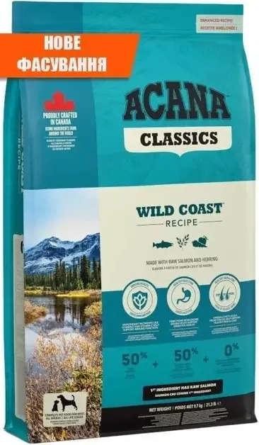 Сухий корм для собак ACANA Wild Coast Recipe