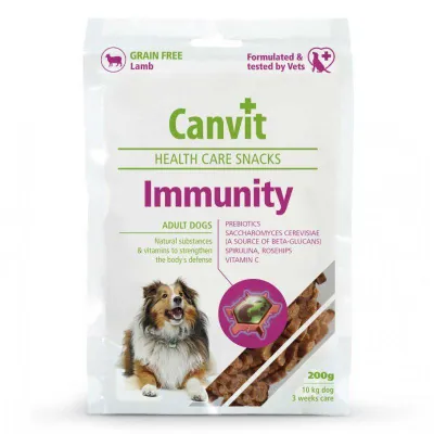 Функціональні ласощі для собак Canvit Immunity