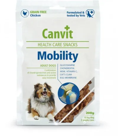 Функціональні ласощі для собак Canvit Mobility
