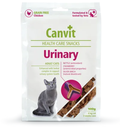 Функциональные лакомства для котов Canvit Urinary