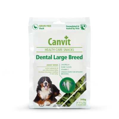 Функціональні ласощі для собак Canvit Dental LB