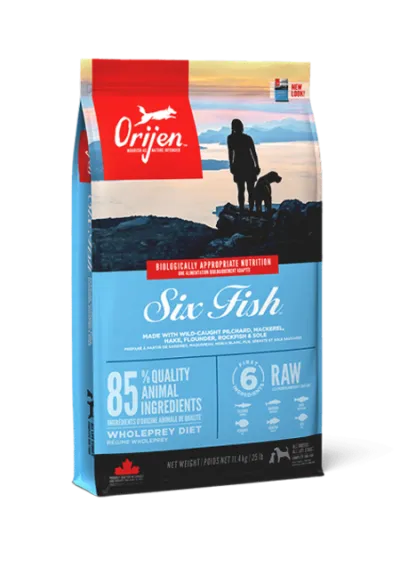 Сухий корм для собак ORIJEN 6 Fish Dog
