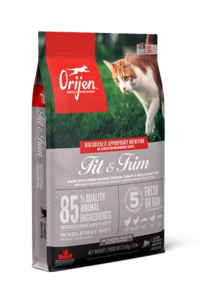 Сухий корм для котів ORIJEN Fit & Trim Cat