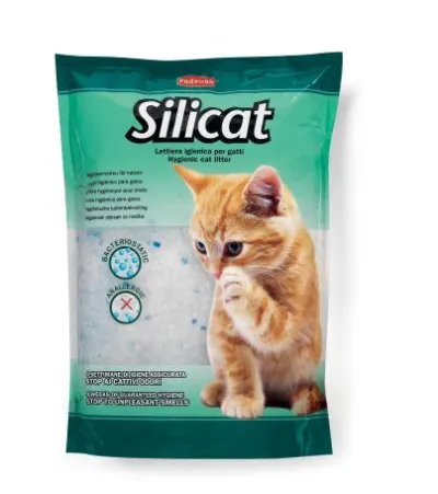 Силікагелевий наповнювач для котячих туалетів Padovan Silicat
