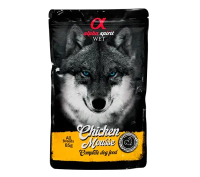 Влажный корм для собак Alpha Spirit Чикен Мусс