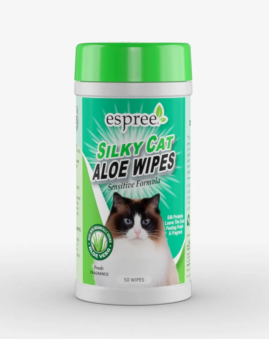 Silky Cat Grooming Wipes — фото 1