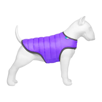 Курточка-накидка для собак AiryVest, B 33-41 см, С 18-26 см фіолетовий