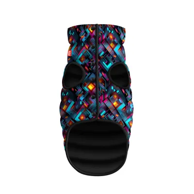 Курточка для собак WAUDOG Clothes малюнок "Нескінченні світи", В 33-36 см, С 19-22 см